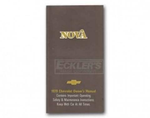 Nova Owner's Manual, 1979
