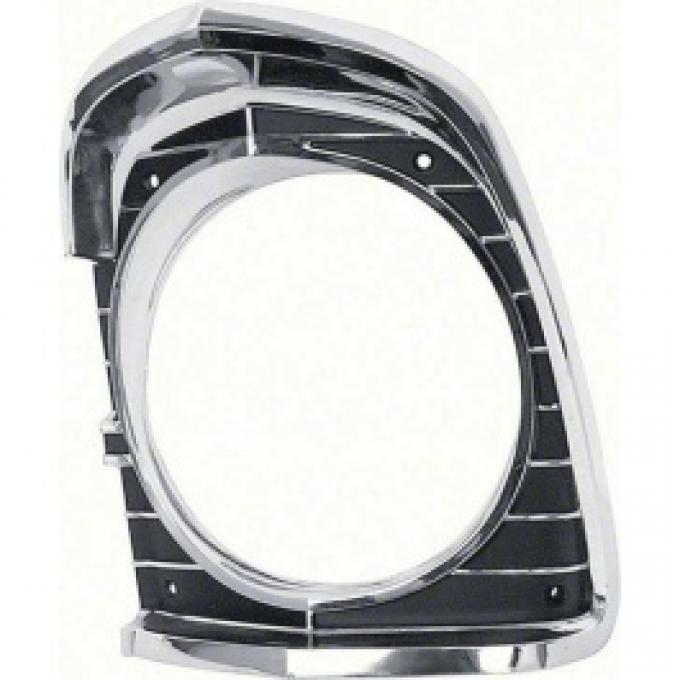 Nova Headlight Bezel, Right Hand, 1967