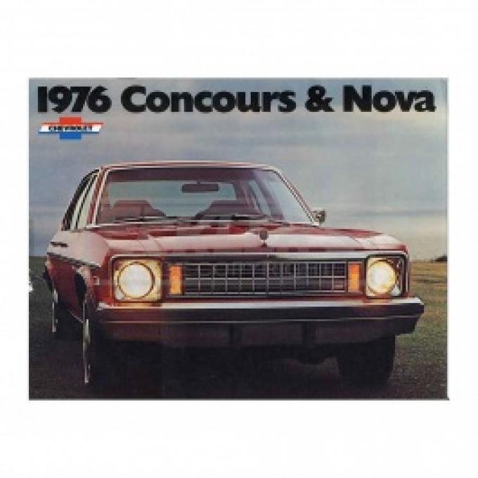 Nova And Concours Sales Brochure, 1976