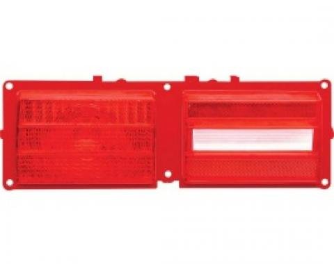 Nova Taillight Lens, Standard, Left, 1975-1979