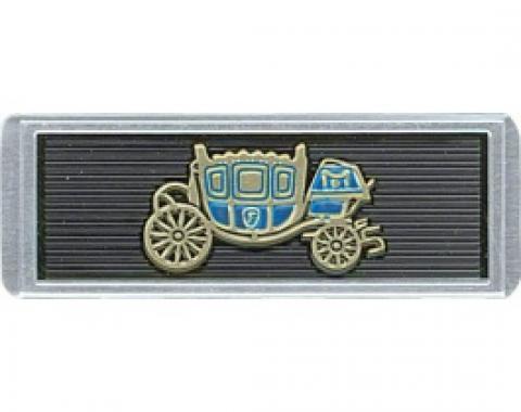 Nova Emblem, Seat Belt Buckle Coach, 1965-1966