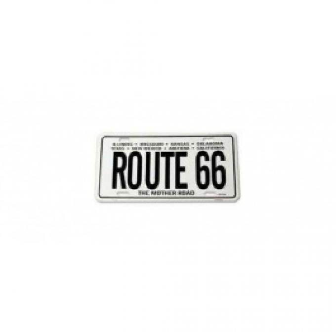 License Plate, Route 66, 8 States