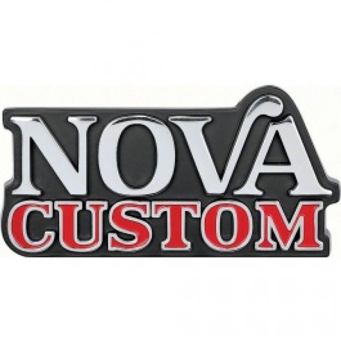 Nova Grille Emblem, Nova Custom, 1975