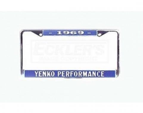 Nova Yenko Performace License Frame, 1969