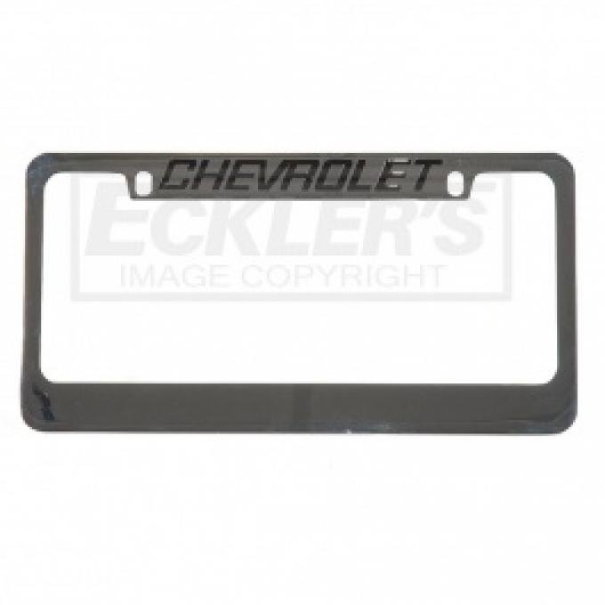 Nova License Plate Frame, Chevrolet Block Letters, 1962-1979