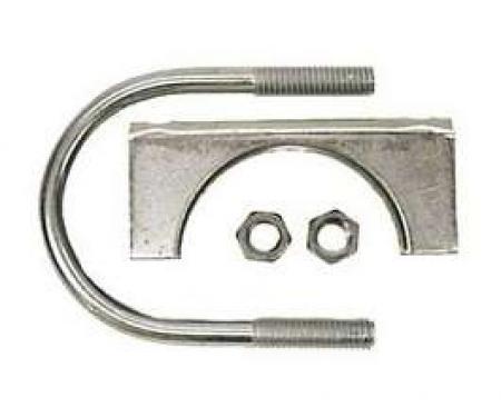 Nova Exhaust Muffler Clamp, Steel, 2-1/4, 1962-1979