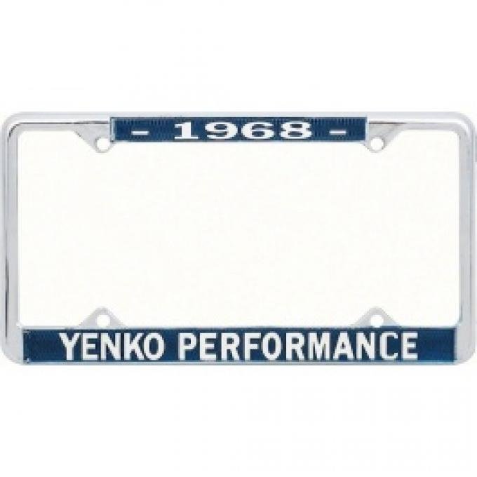 Nova License Frame, Yenko, 1968