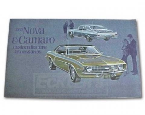 Nova Color Custom Accessory Brochure, 1969