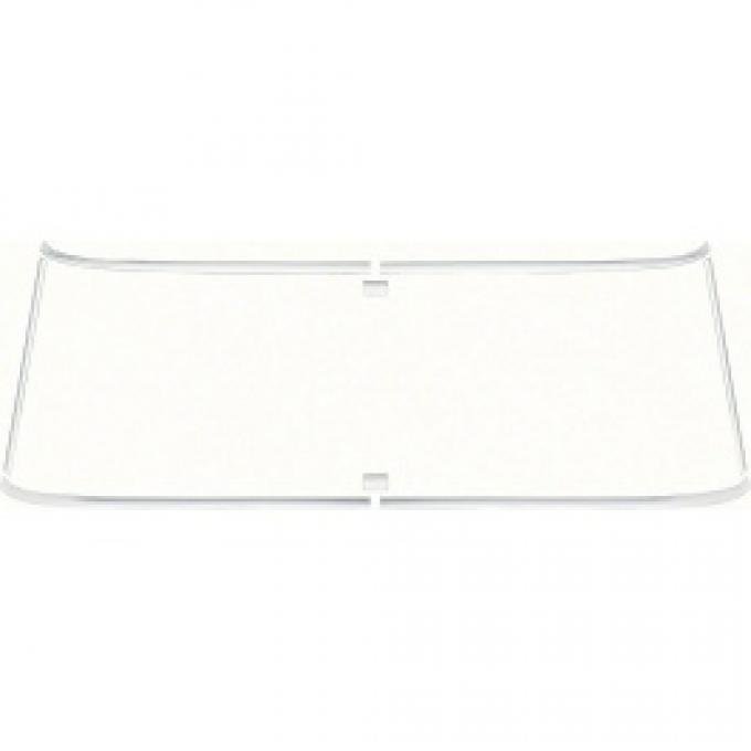 Nova Molding Rear Window, 2 Door Hardtop, 1962-1965