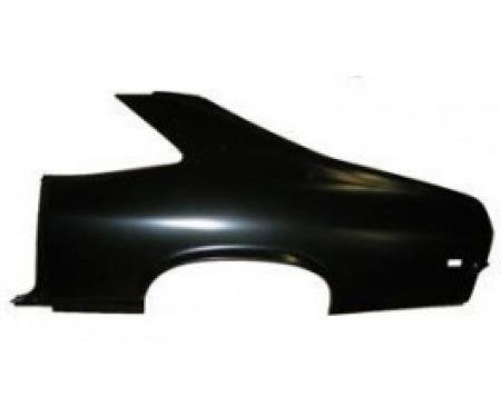 Nova Quarter Panel, OEM, W/ Door Jamb & Pillar, Left Side, 1970-1972