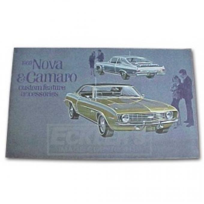 Nova Color Custom Accessory Brochure, 1969