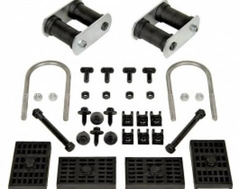 Nova Multi-Leaf Spring Mounting Kit, 1968-1979