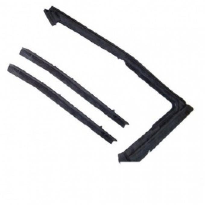 Nova Vent Window Weatherstrip, 2 & 4-Door Sedan, 1968-1972