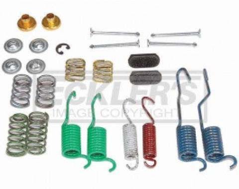 Nova Drum Brake Hardware Kit,For 9.5 Brakes, Rear, 1965-1979