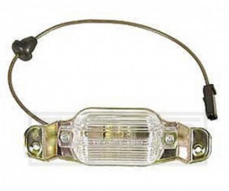 Nova And Chevy II License Lamp Assembly, 1966-1972