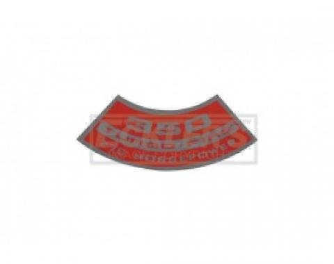 Nova Air Cleaner Decal, Small Block, 350 Turbo-Fire, 270 HP, 1971