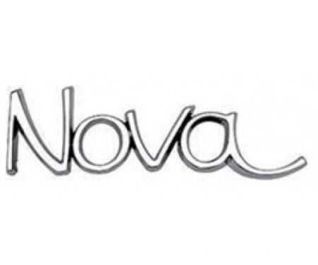 Nova Emblem, Fender, 1969-1972