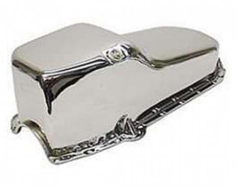 Nova Oil Pan, Small Block, Chrome, 1967-1969