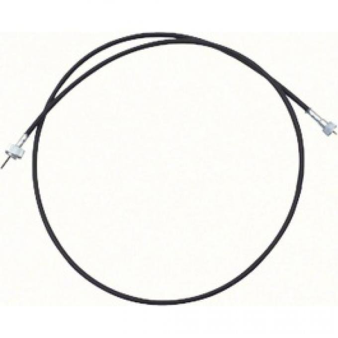 Nova Speedometer Cable, Thread-On, 73 Inch, Without Grommet, 1962-1969