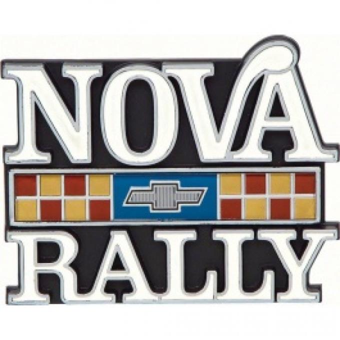 Nova Emblem, Fender, Rally, 1977-1979