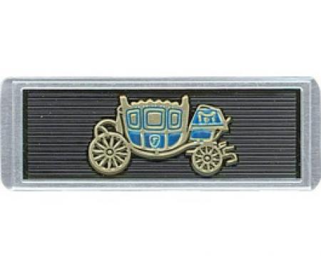 Nova Emblem, Seat Belt Buckle Coach, 1965-1966