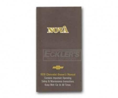 Nova Owner's Manual, 1979