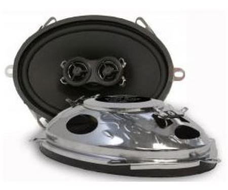 Nova Speaker, Dash, 5 X 7, Dual Voice Coil, With Mounting Bracket, With Air Conditioning, 1968-1976
