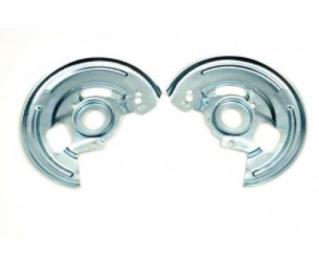 Nova Disc Brake Backing Plates, Correct Reproduction, 1967-1968