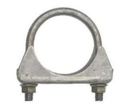 Nova Exhaust Muffler Clamp, Cradle Style, Steel, 2, 1962-1979