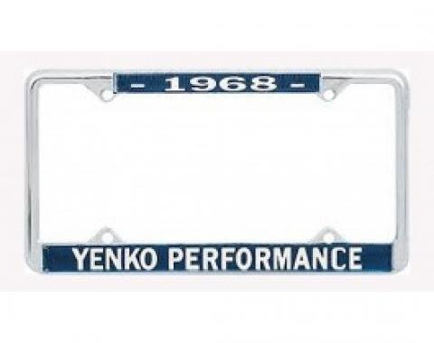 Nova Yenko Performace License Frame, 1968