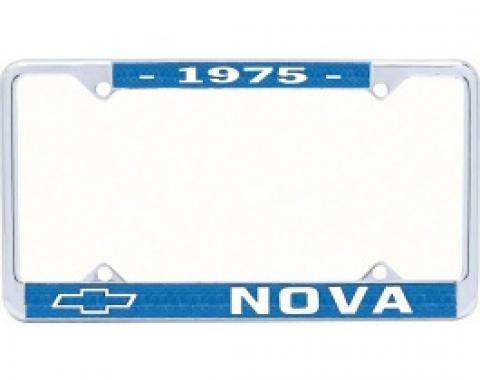 Nova License Frame, 1975
