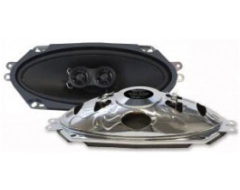 Nova Speaker, Dash, 4 X 10, Dual Voice Coil, With Mounting Bracket, Without Air Conditioning, 1962-1976