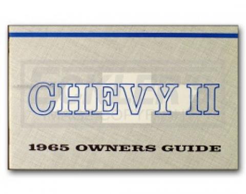 Nova Chevy II Owner's Manual, 1965