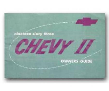 Nova Chevy II Owner's Manual, 1963