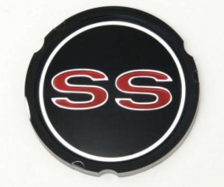 Nova Wheel Cover Emblem Insert, Super Sport, 1965-1967