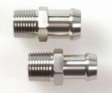 Nova Heater Hose Fitting Set, Big Block, 1967-1974 & Small Block, Hex Head, Stainless Steel, 1967-1974