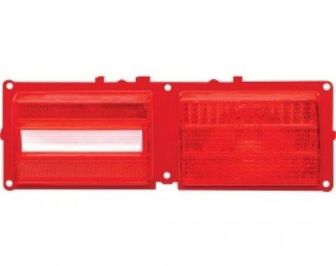 Nova Taillight Lens, Standard, Right, 1975-1979