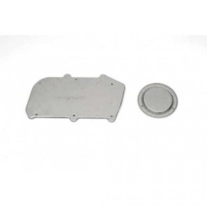 Nova Heater Delete Firewall & Blower Motor Cover Set, 1967-1969