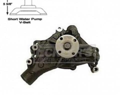 Nova Water Pump, Small Block, Long Style, AC Delco, 1970-1976