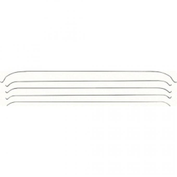 Nova Headliner Bows, 2 Door Hardtop, 1962-1965