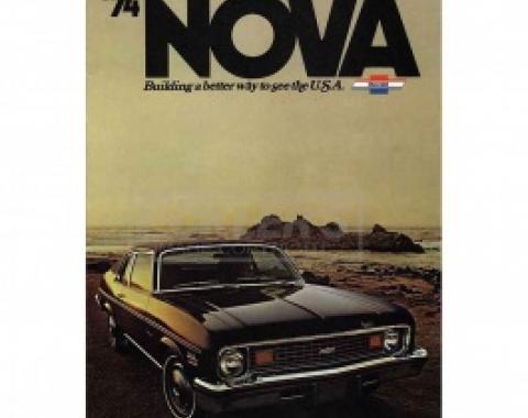 Nova Sales Brochure, 1974