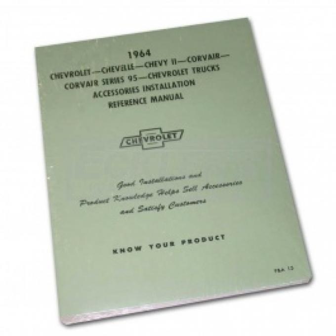 Nova Chevy II Accessories Installation Manual, 1964