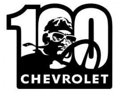 Chevrolet Metal Sign,100th,16 X 13