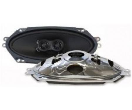 Nova Speaker, Dash, 4 X 10, Dual Voice Coil, With Mounting Bracket, Without Air Conditioning, 1962-1976