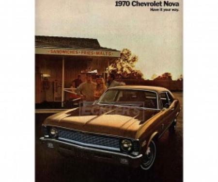 Nova Sales Brochure, 1970