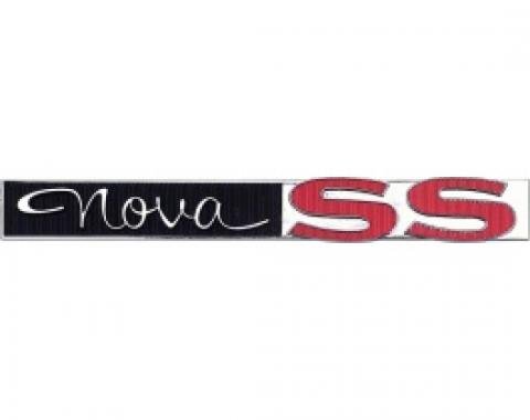 Nova Emblem, Trunk Lid, Nova SS, 1963-1964