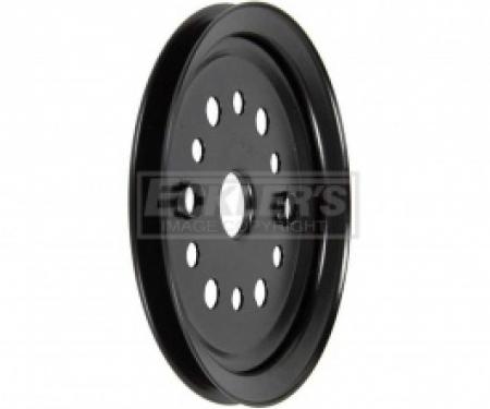 Nova And Chevy II Crankshaft Pulley, 327ci Or 350ci, Single Groove, For Cars Without Air Conditioning