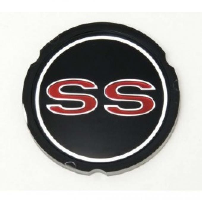 Nova Wheel Cover Emblem Insert, Super Sport, 1965-1967