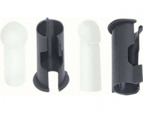 Nova Sun Visor Bushing/Tip Kit, 1965-1973