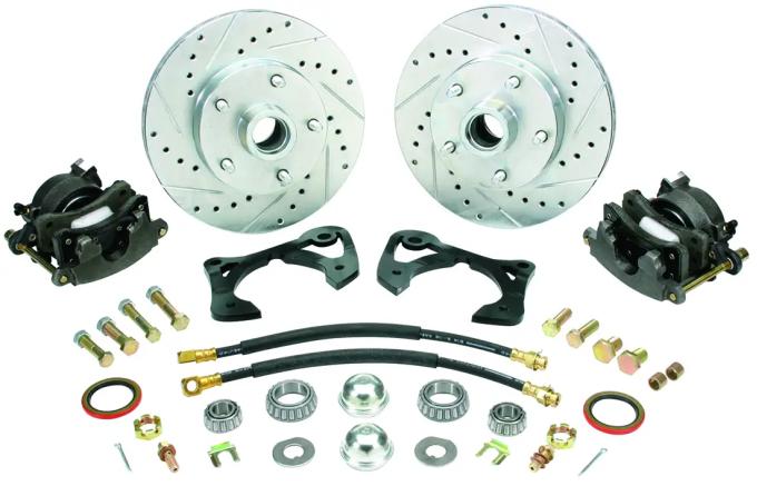 Classic Performance Front Disc Brake Kit for CPP 2" Drop Spindles CP30100 or E6474DS 6474WBK-D0-UG